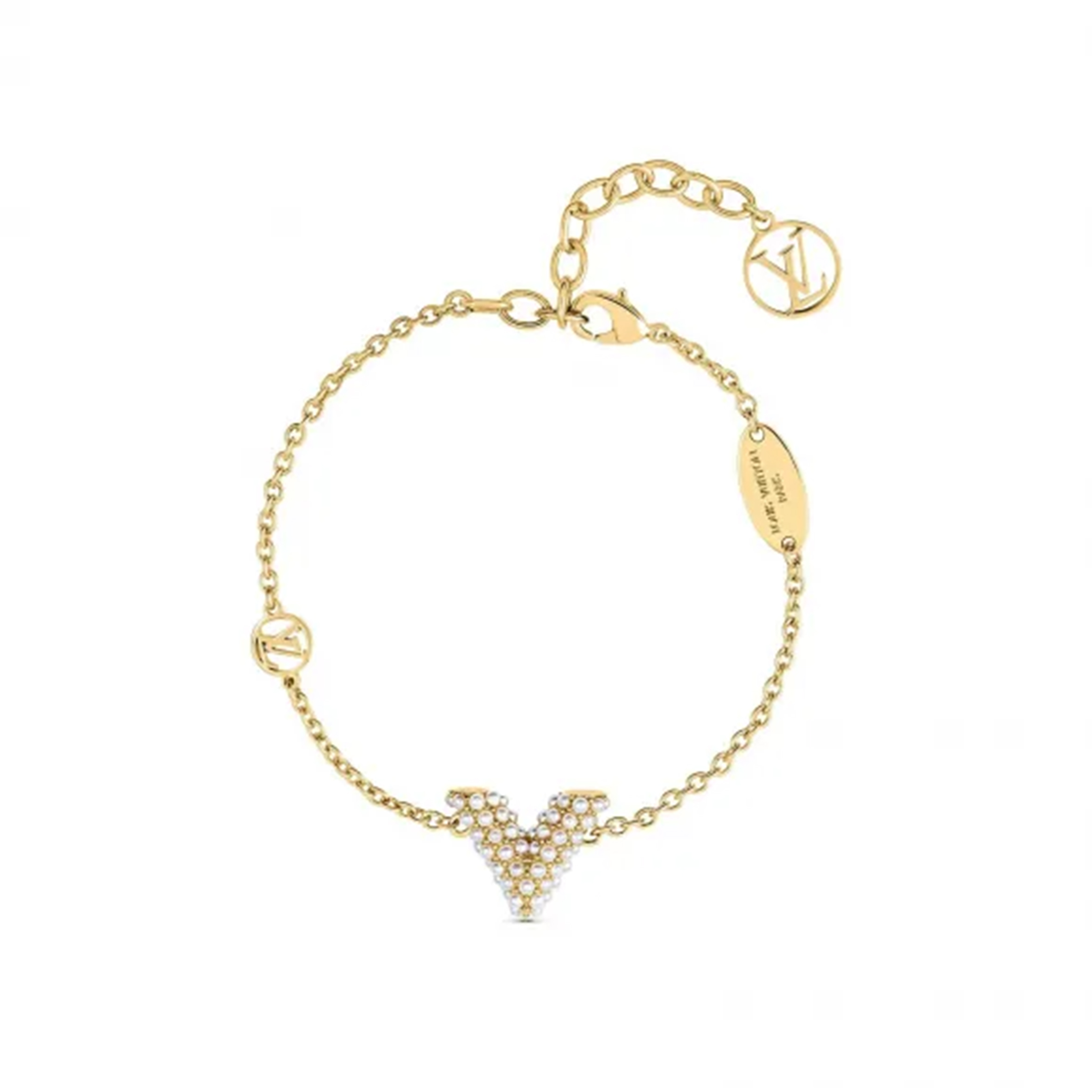 l**is V*t*n bracelet essential v perle gold m68361